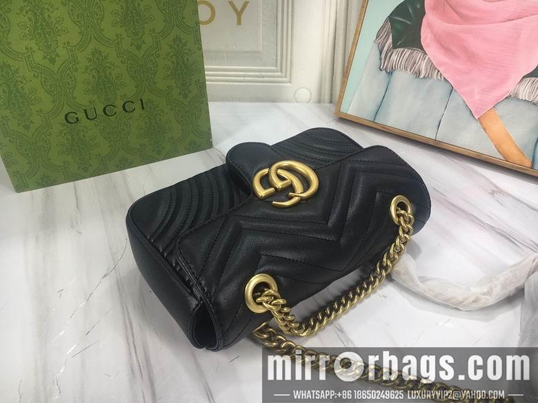 Gucci Bags 1:1 446744 22X6X13cm DF 2colour