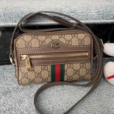 Gucci Bags 1:1 WD517350啡色 17.5X12X5.5