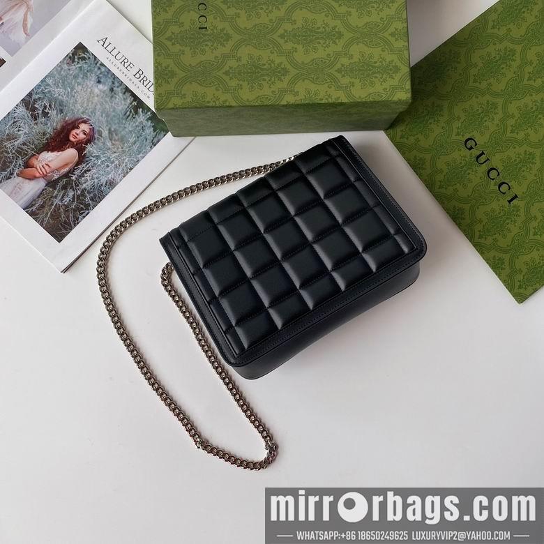 Gucci Bags 1:1 740834 25X19.5X8cm YG 3colour