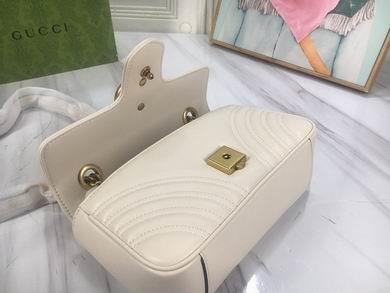 Gucci Bags 1:1 446744 23X14X6cm DF 2colour
