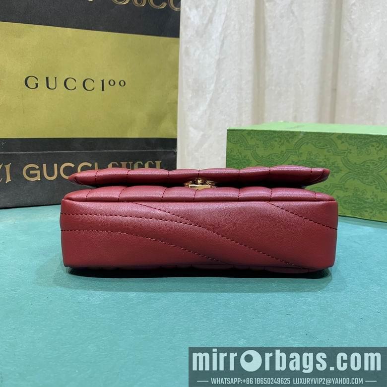 Gucci Bags 1:1 806017 21X12.5X4.6cm DF 4colour
