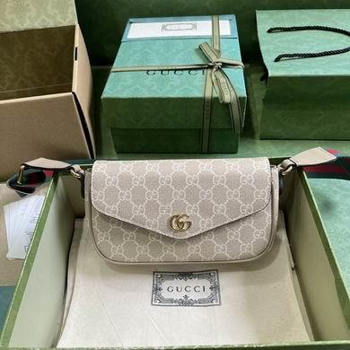 Gucci Bags 1:1 764961 13X22X4cm YG 3colour