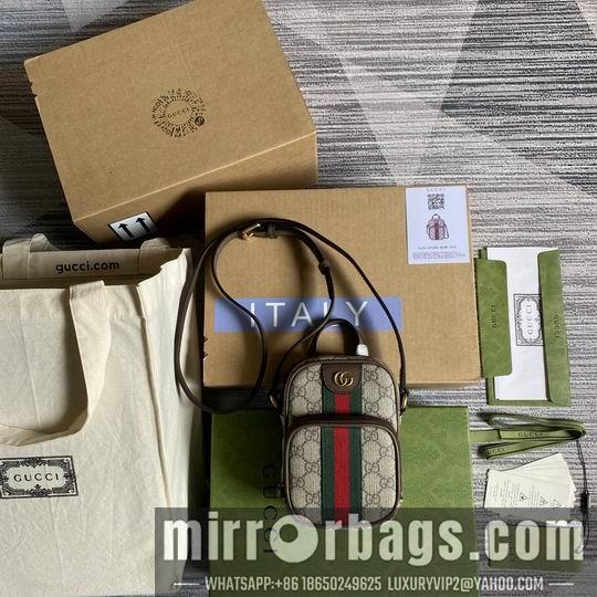 Gucci Bags 1:1 Gucci 671682棕 12x16x7cm CN
