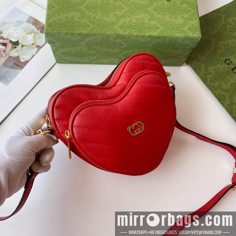 Gucci Bags 1:1 751628 20X17.5X6.5cm YG 4colour