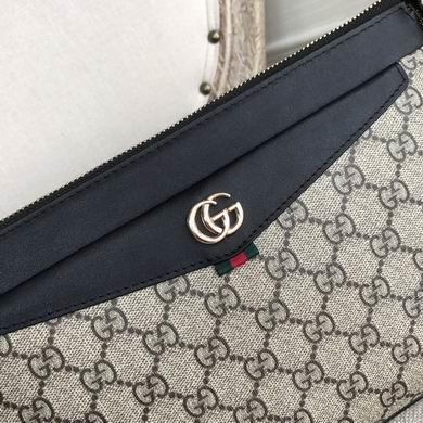 Gucci Bags 1:1 7536-4 28X18X2.5cm WP 2colour
