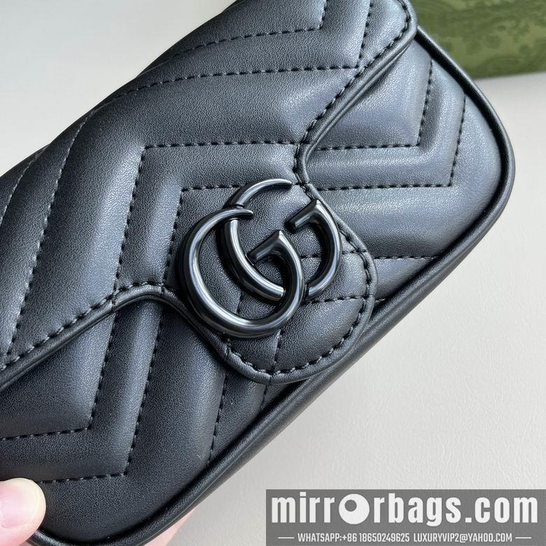 Gucci Bags 1:1 699757 16.5X9.5X4.5cm DF 4colour