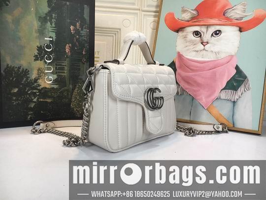 Gucci Bags 1:1 GG Marmont 583571 21x15.5x8cm df06