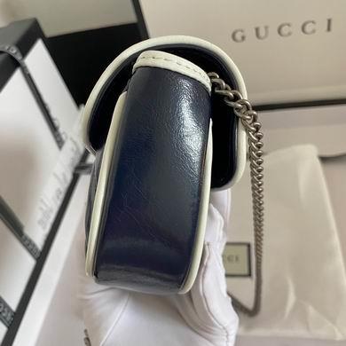 Gucci Bags 1:1 574969 16.5X10.2X5.1cm DF 2colour