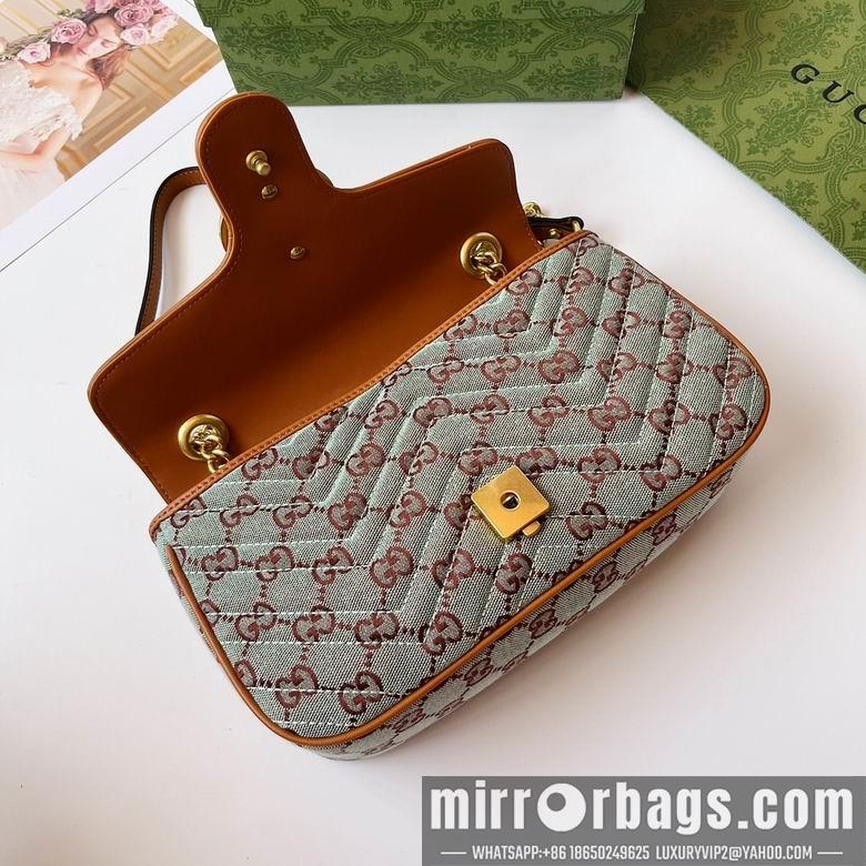 Gucci Bags 1:1 443497 26X15X7cm DF