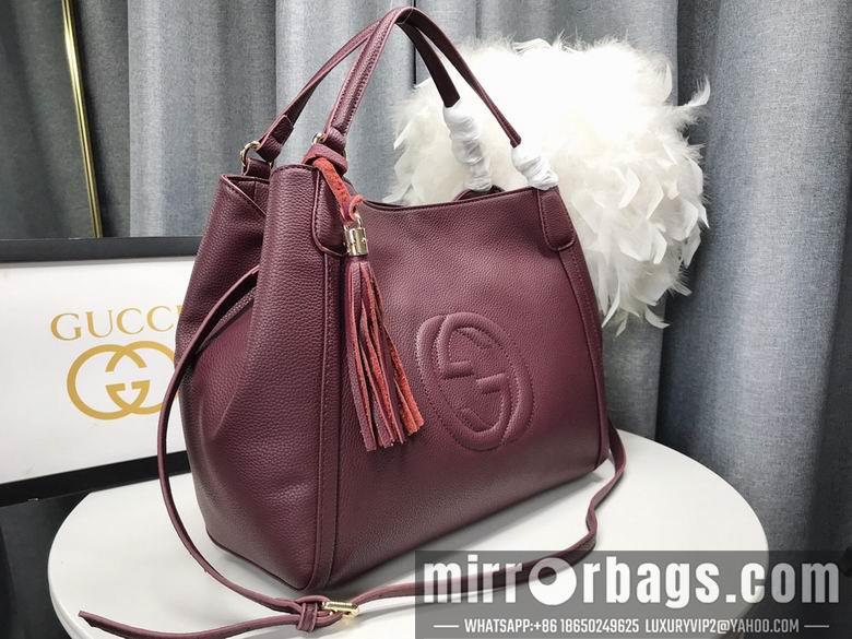 Gucci Bags 1:1 WD282309紫色 35X29X16