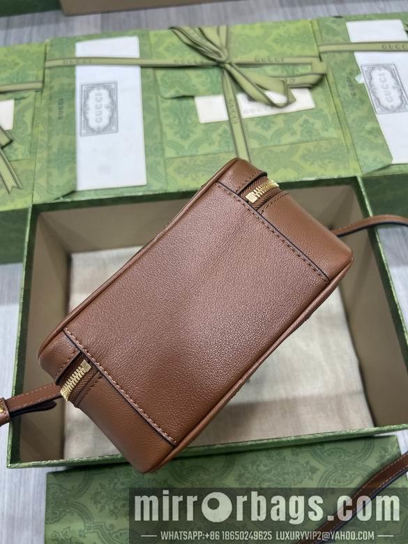 Gucci Bags 1:1 744434 17X15X9cm YG 3colour
