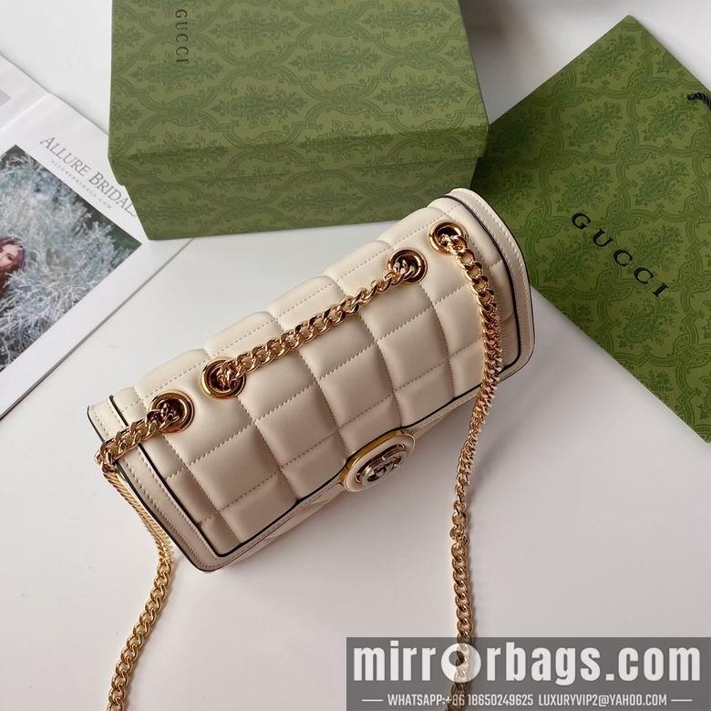 Gucci Bags 1:1 740834 25X19.5X8cm YG 3colour