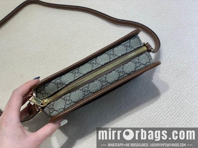 Gucci Bags 1:1 WD658572啡棕 22.5X14X7