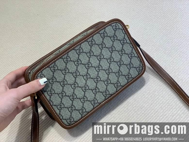 Gucci Bags 1:1 WD658572啡棕 22.5X14X7