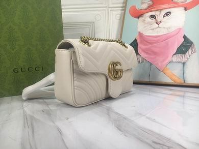 Gucci Bags 1:1 446744 23X14X6cm DF 2colour