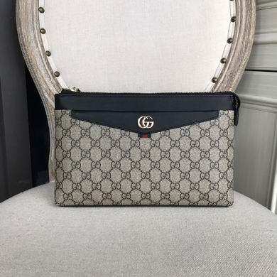 Gucci Bags 1:1 7536-4 28X18X2.5cm WP 2colour