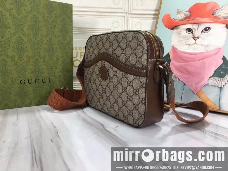 Gucci Bags 1:1 WD675891啡棕 25.5X20X6