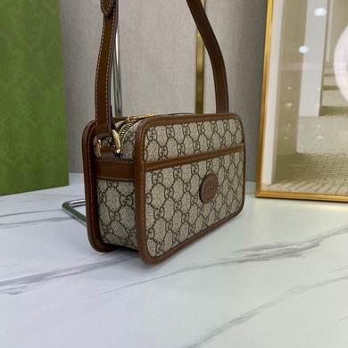 Gucci Bags 1:1 658572 22.5X14X7cm WP 2colour