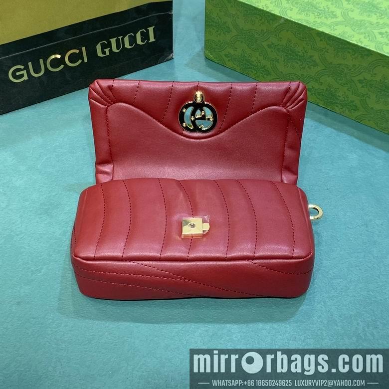 Gucci Bags 1:1 806017 21X12.5X4.6cm DF 4colour