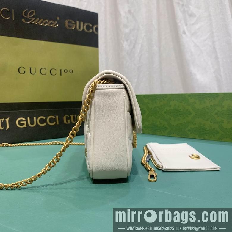 Gucci Bags 1:1 768293 12X21X5cm DF 2colour