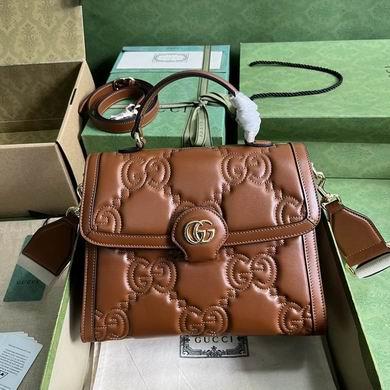 Gucci Bags 1:1 736877 25.5X20.5X12.5cm YG 4colour
