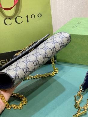Gucci Bags 1:1 724713 20X12X5.5cm DF 2colour