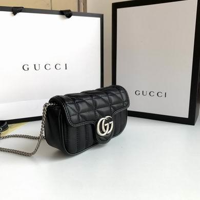 Gucci Bags 1:1 476433 16.5X10.2X5.1cm DF 4colour