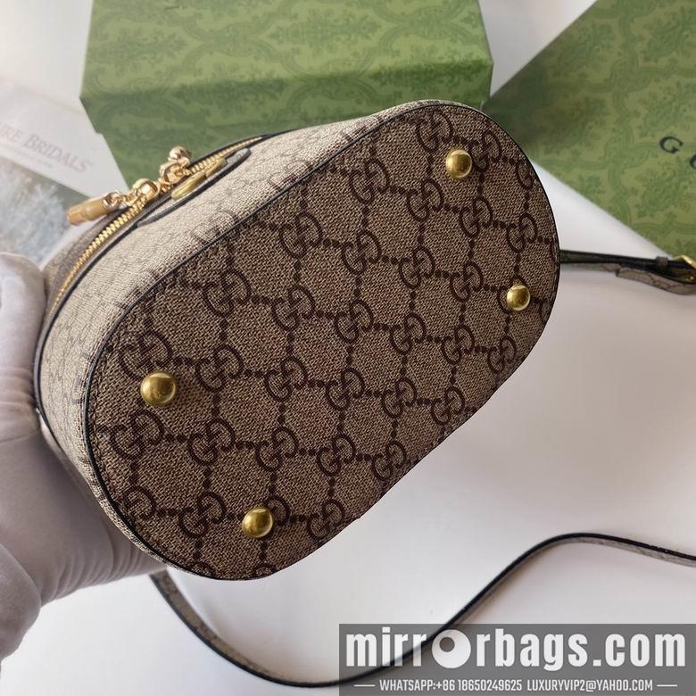 Gucci Bags 1:1 760200 15.5X13.5X4cm YG 2colour
