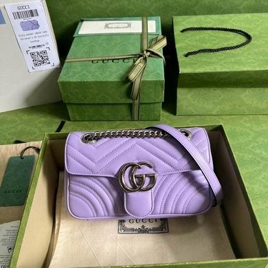 Gucci Bags 1:1 446744 23X14X6cm YG 2colour