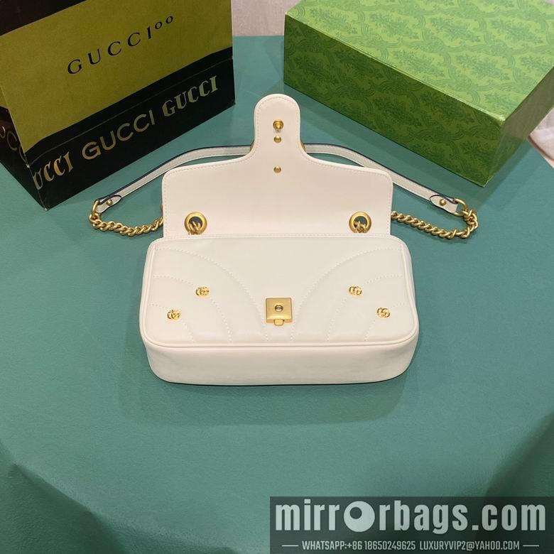 Gucci Bags 1:1 443497 26X15X7cm DF 2colour