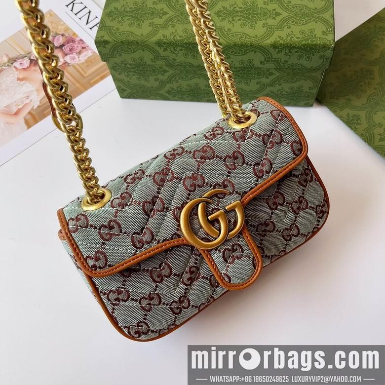 Gucci Bags 1:1 446744 22X13X6cm DF