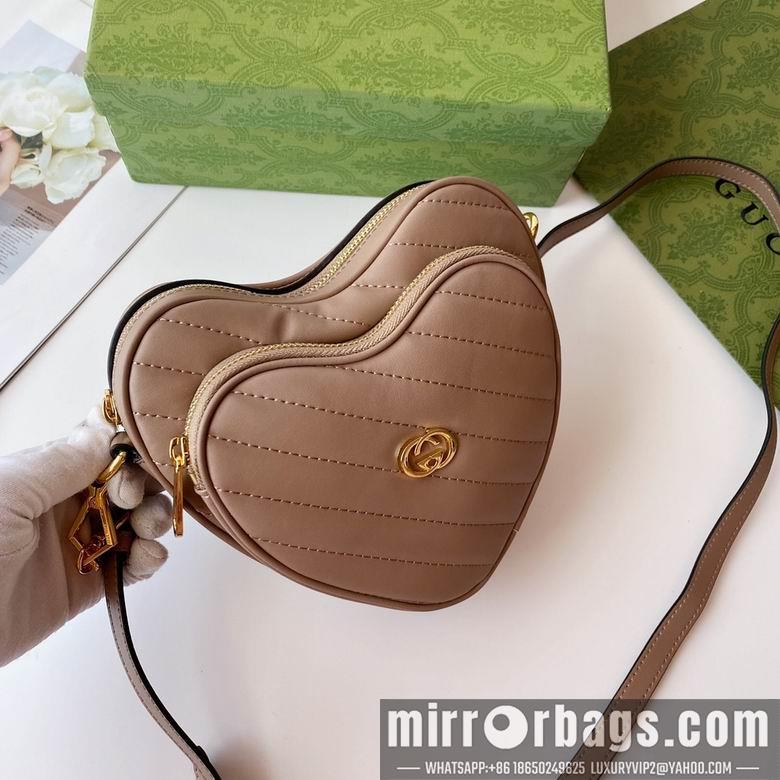 Gucci Bags 1:1 751628 20X17.5X6.5cm YG 4colour