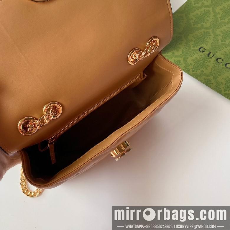 Gucci Bags 1:1 740834 25X19.5X8cm YG 3colour