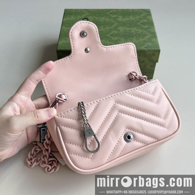 Gucci Bags 1:1 699757 16.5X9.5X4.5cm DF 4colour