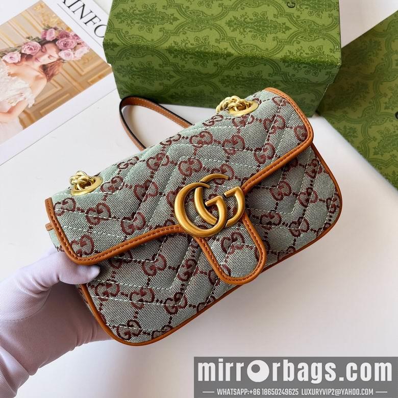 Gucci Bags 1:1 446744 22X13X6cm DF