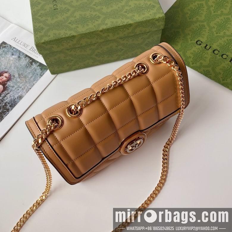 Gucci Bags 1:1 740834 25X19.5X8cm YG 3colour