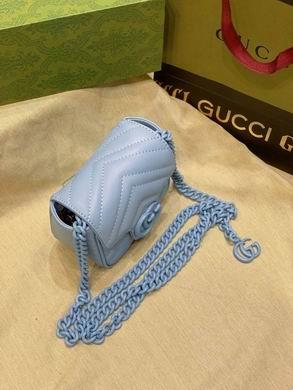 Gucci Bags 1:1 739599 12X12.5X7cm DF 4colour