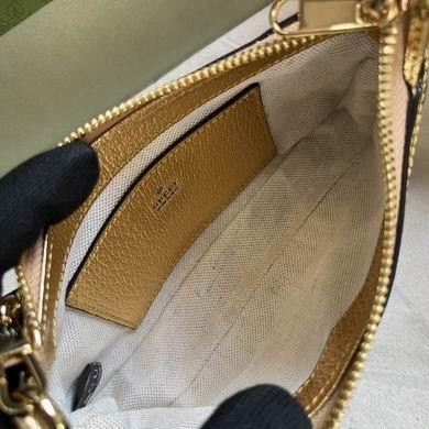 Gucci Bags 1:1 764960 10X19X3cm YG 4colour