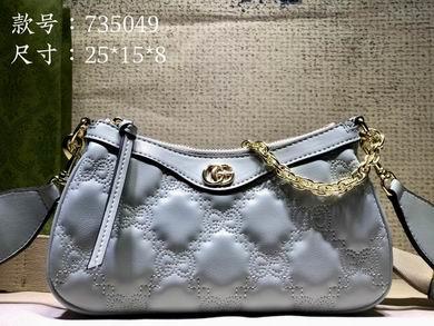 Gucci Bags 1:1 735049 25X15X8cm DF 3colour