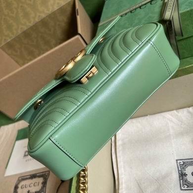 Gucci Bags 1:1 446744 23X14X6cm YG 2colour