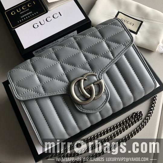 Gucci Bags 1:1 GG Marmont 474575 20x13x6cm df06