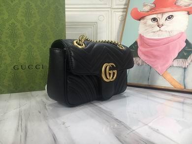 Gucci Bags 1:1 446744 23X14X6cm DF 2colour