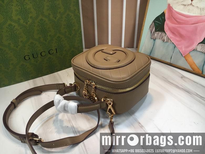 Gucci Bags 1:1 744434 17X15X9cm DF 2colour-1