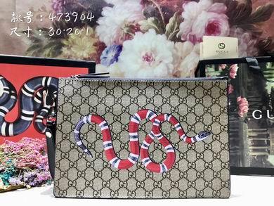 Gucci Bags 1:1 473904 30.5X21X1.5cm DF 3colour