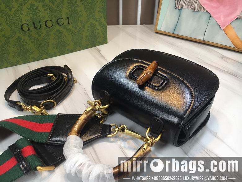 Gucci Bags 1:1 Bamboo 686864 17X12X7.5cm DF 2colour