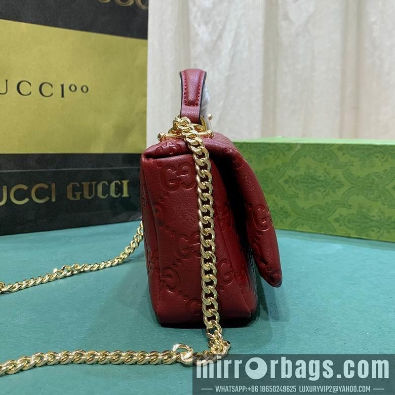 Gucci Bags 1:1 806017 21.1X12.4X4.6cm DF 2colour