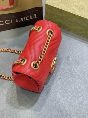 Gucci Bags 1:1 18X15X8cm 022102 DF 4colour