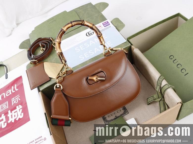 Gucci Bags 1:1 675797 21X15X7cm YG 3colour