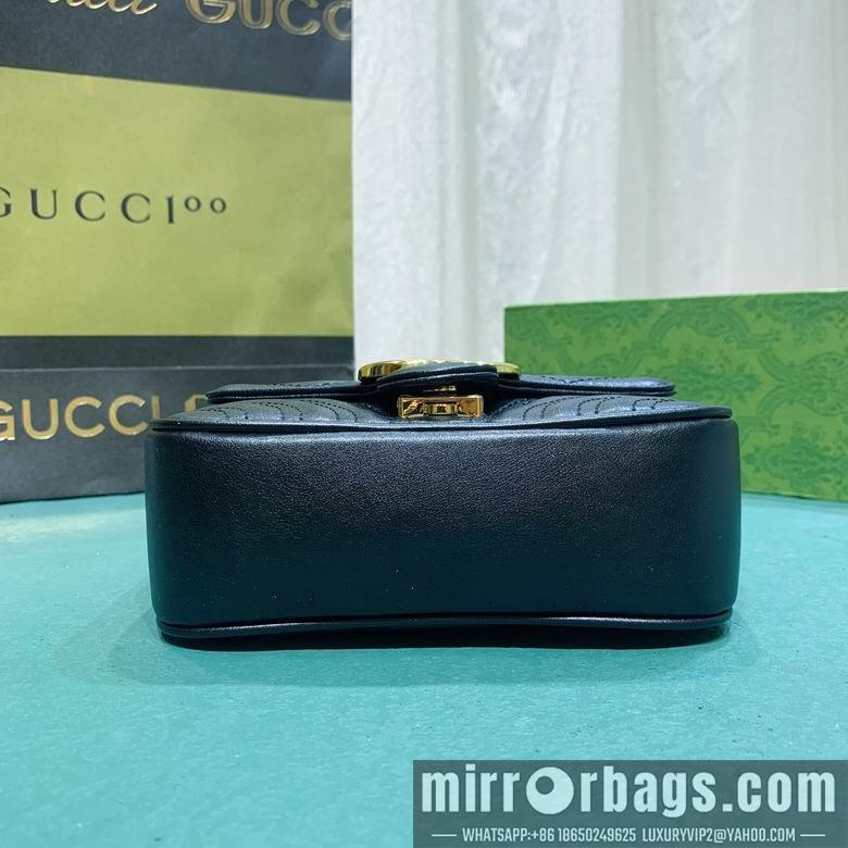 Gucci Bags 1:1 811238 17X13X6cm DF 2colour