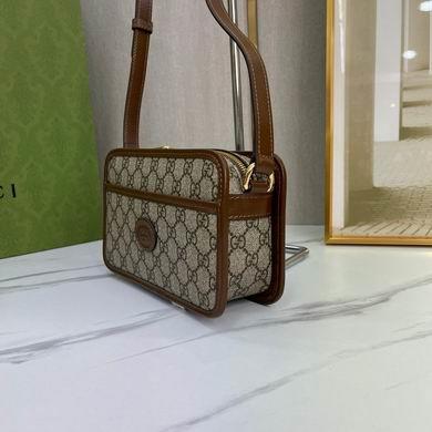 Gucci Bags 1:1 658572 22.5X14X7cm WP 2colour